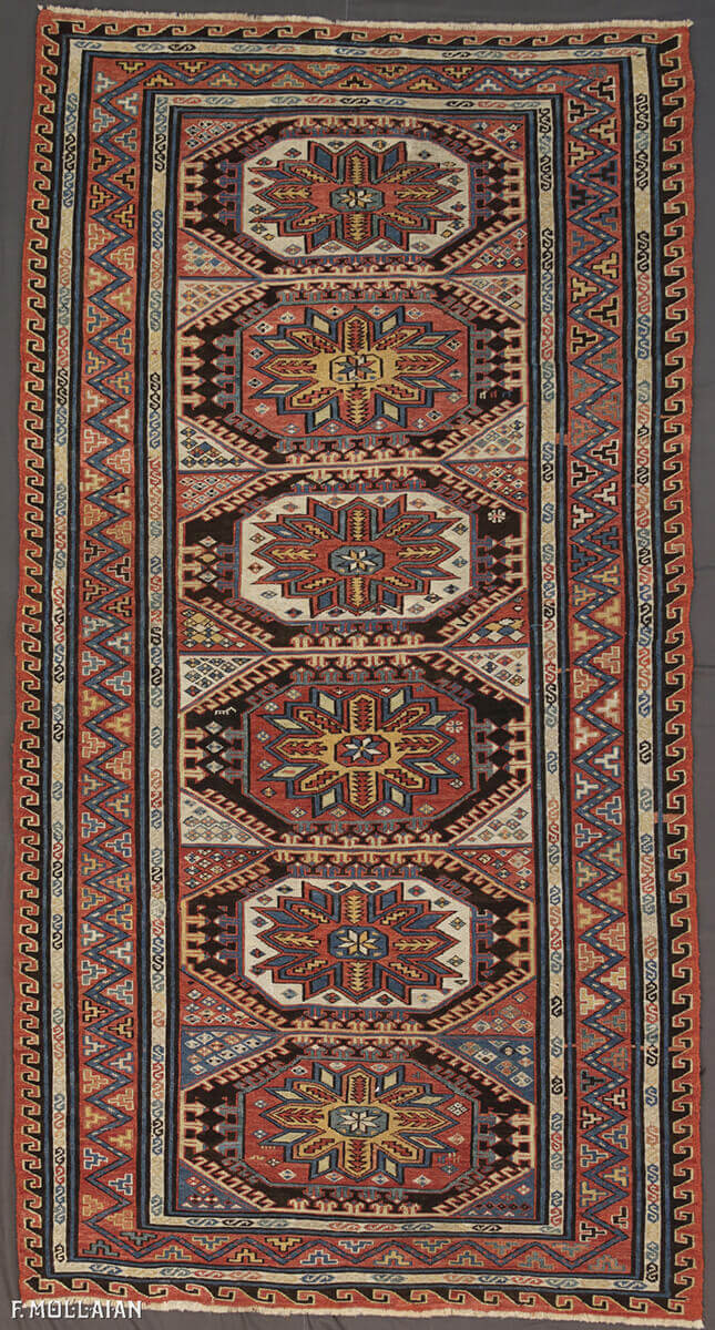 Geometric design Caucasian Kilim Sumak n°:18015573